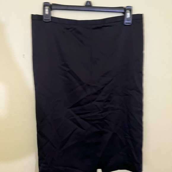 BCBGMaxAzria Black Pencil Skirt Knee-Length Work - Picture 1 of 5